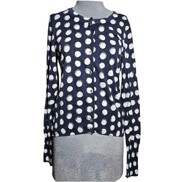 Banana Republic Lightweight Cotton Cardigan Sweater Size Medium - Picture 1 of 4